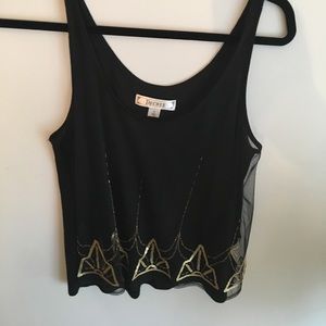 BALCK LACE TANK TOP